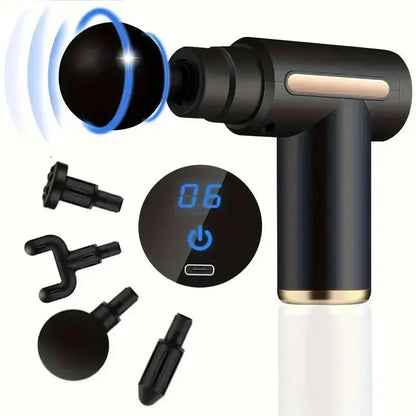 99 Speed Professional Muscle Massage Gun Massager for Neck and Back Massage Instrument Dropshipping Fitness Equipment - Lift Fuel